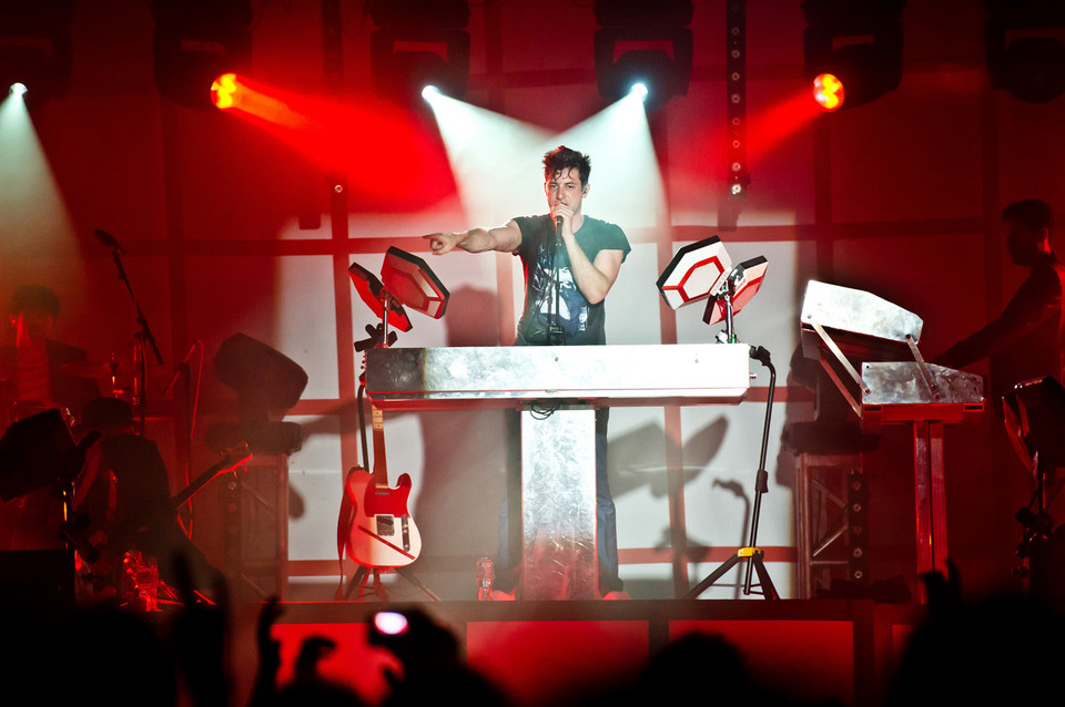 Mark Ronson &amp; Business Intl. na Roxy Festival (fot. Rafał Nowakowski / Onet.pl)