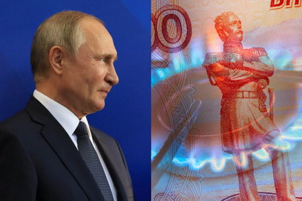 Rosyjski rubel nadrobił straty na wojnie i pandemii. Odbiorcy gazu posłuchali Putina