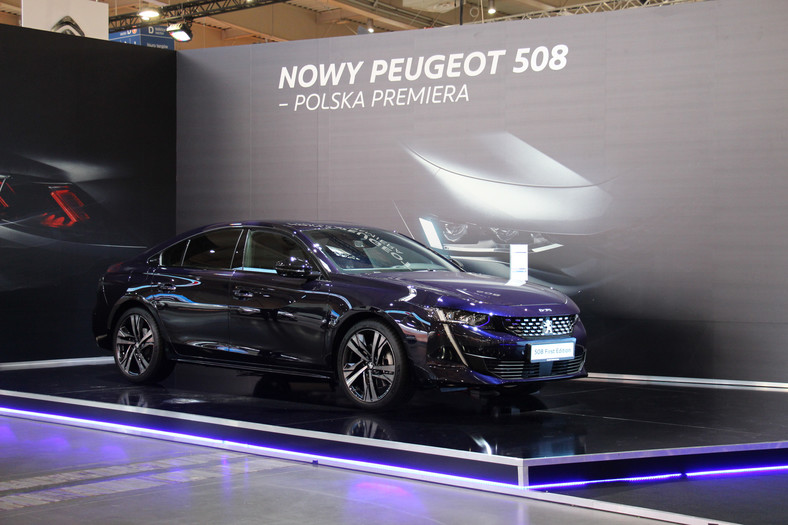 Peugeot 508 podczas Poznań Motor Show