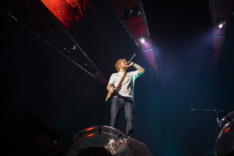 Ed Sheeran - koncert w Waszawie, 12 sierpnia 2018 fot. Charm Music/ mat. promocyjne