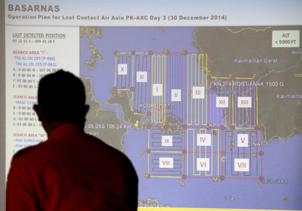 Poszukiwania zaginionego Boeinga linii AirAsia, PAP/EPA/ADI WEDA