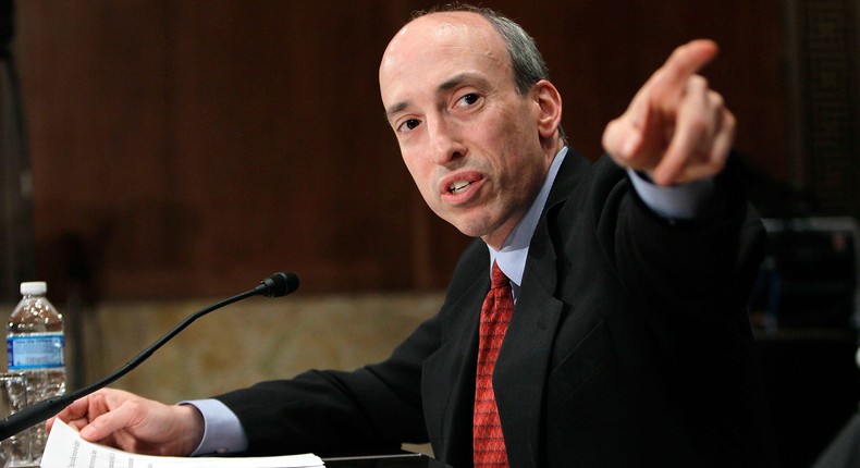 Gary Gensler became chair of the SEC in April.Alex Wong/Getty Images