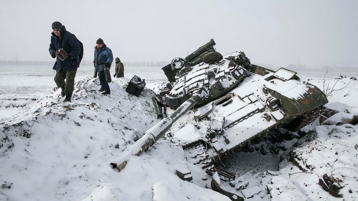 UKRAINE - POLITICS CIVIL UNREST CONFLICT MILITARY TPX IMAGES OF THE DAY