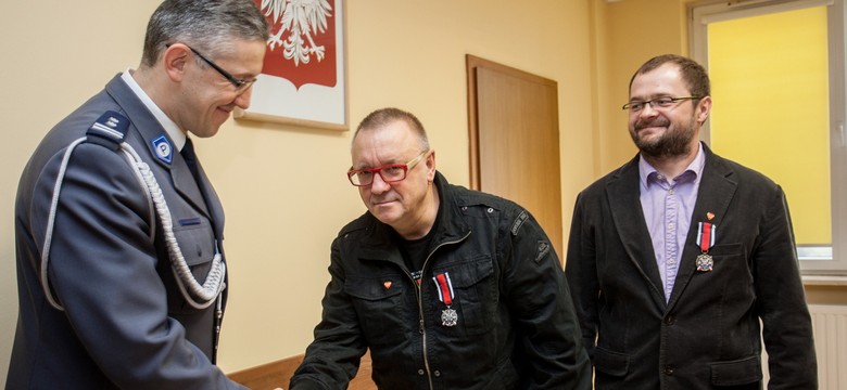 Policjanci odznaczyli Jerzego Owsiaka. Za zasługi