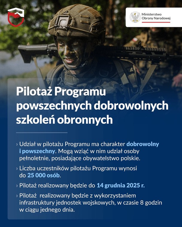 MON zaprasza do udziału w pilotażowym programie