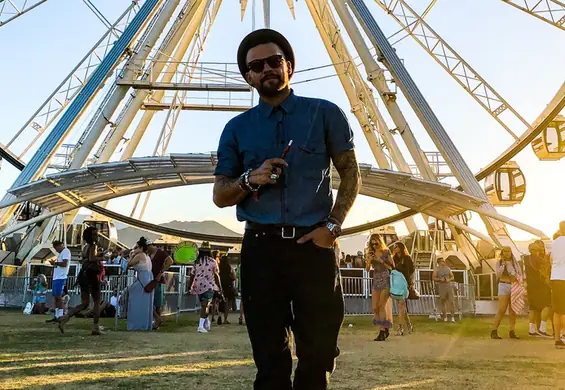 Coachella to nie tylko koncerty. Michał Piróg pokazał, jak bawić się bez hejtu