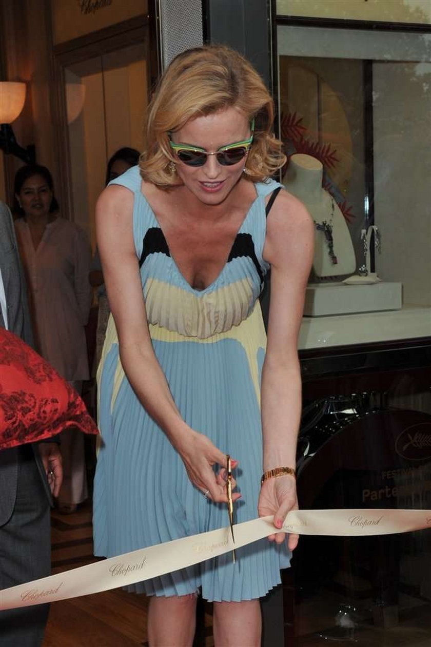 Eva Herzigova Cannes 2012