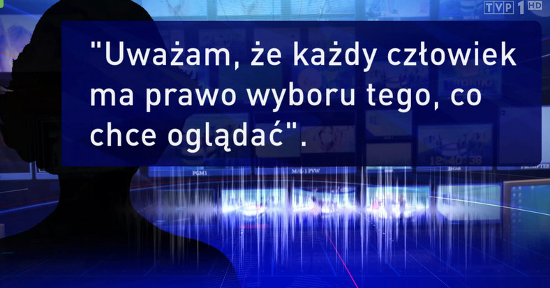 TVP pokazało w "Wiadomościach" nagrania od widzów wstawiających się za stacją