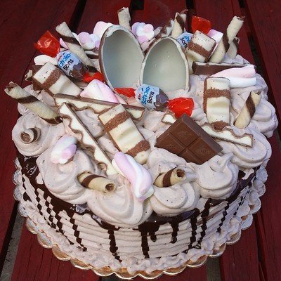 Kinder torta (csokis)