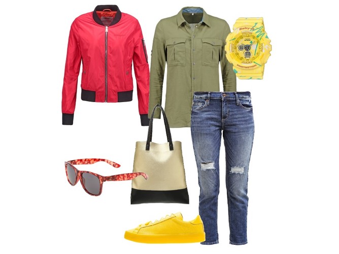 STYLIZACJE z tenisówkami