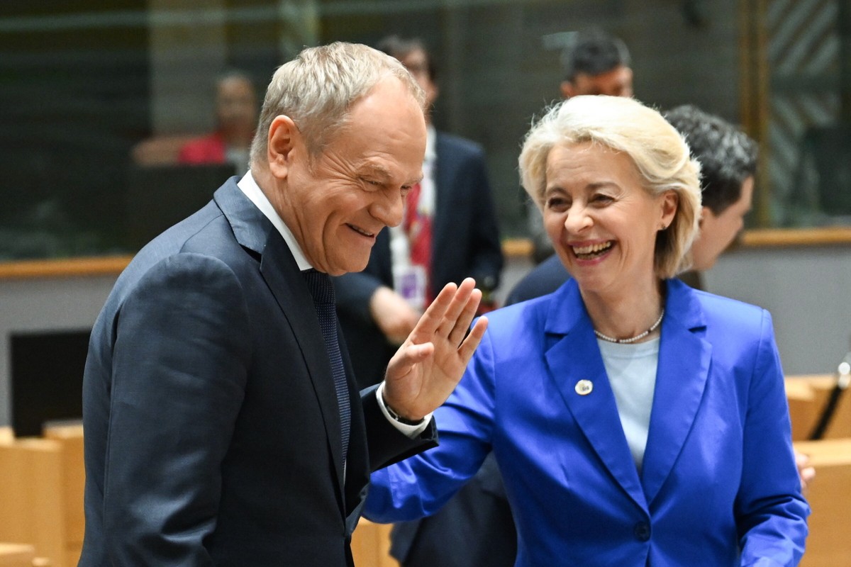 Donald Tusk, Ursula Von der Leyen
