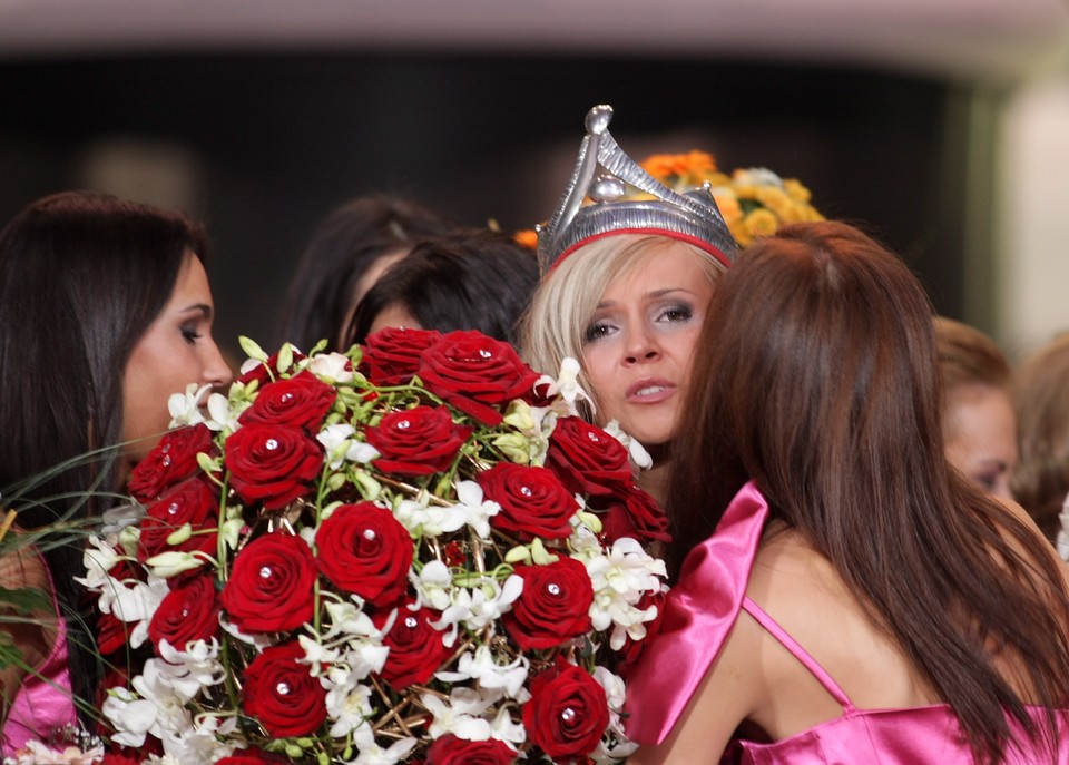 ŁÓDŹ FINAŁ KONKURSU MISS POLONIA 2008 JAKUBOWSKA