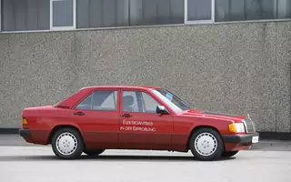 Mercedes 190 E Elektro - elektryczny napęd to nic nowego