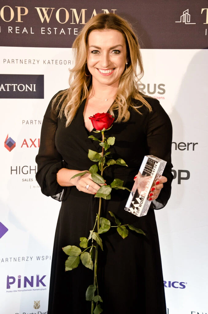 Agnieszka Krzekotowska – laureatka Top Woman in Real Estate w kategorii Asset & Property Management 