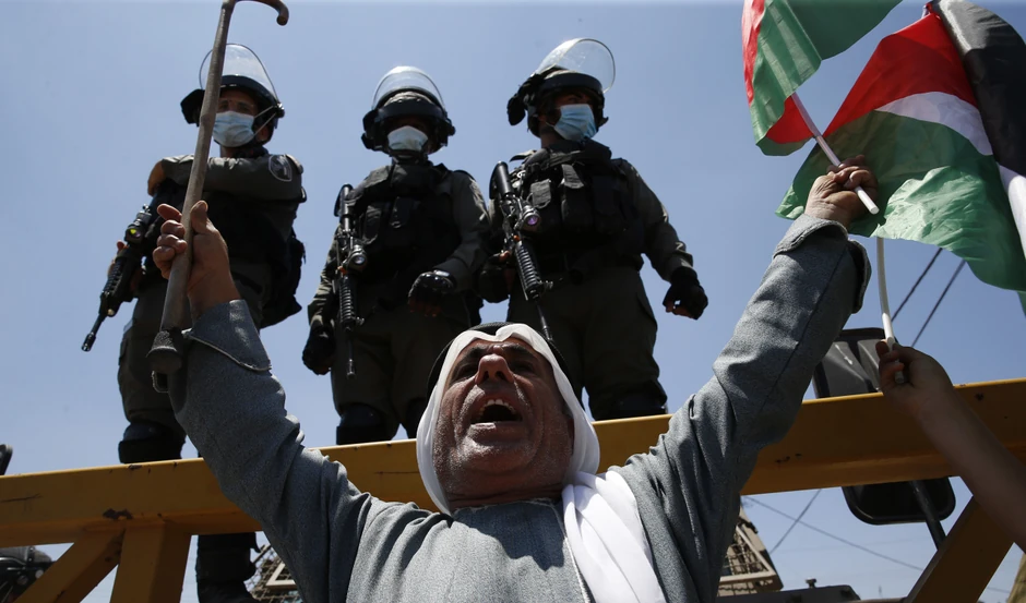 Protest u Salfitu u Palestini