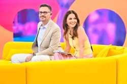 Krzysztof Ibisz i Paulina Sykut-Jeżyna zadebiutowali w "Halo tu Polsat". Było gorąco, nawet się pokłócili