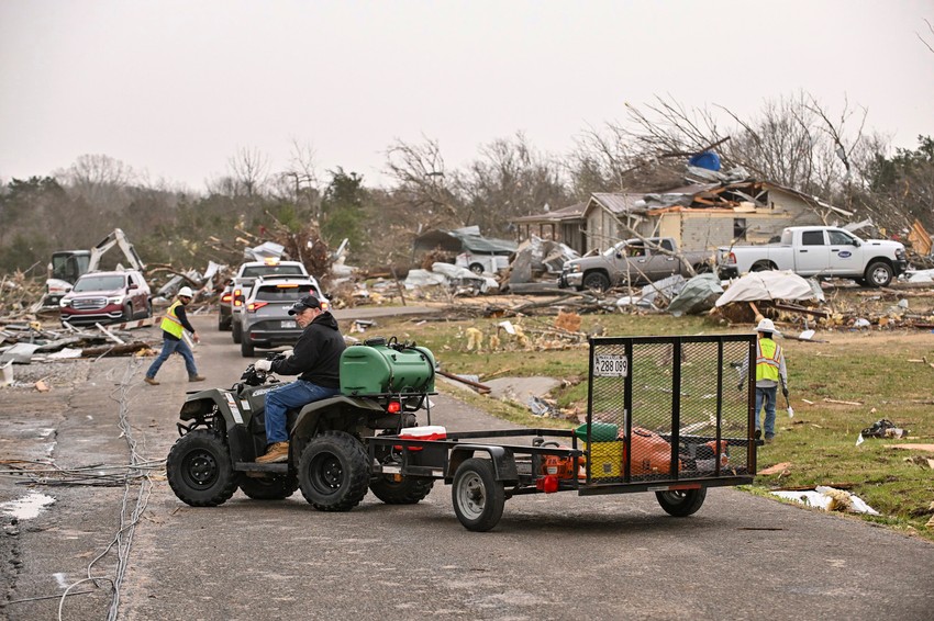 Oluja u SAD - Kejv Siti, Arkansas