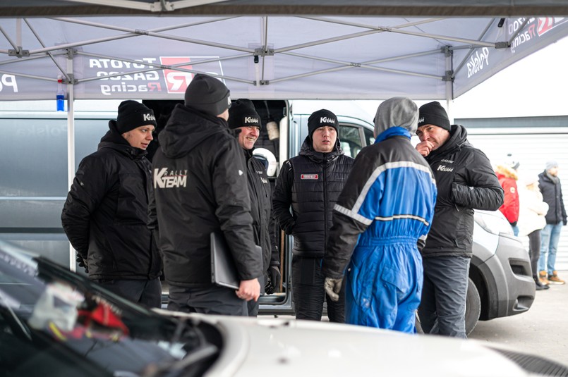 Trening przed Rajdem Barbórki z Anną Gańczarek-Rał i Toyotą GR Yaris