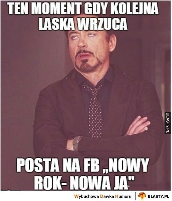 Przywitaj Nowy Rok z humorem — memy o Sylwestrze