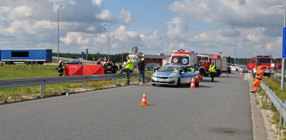 Tragiczny wypadek w Łódzkiem. Zginął Inspektor Transportu Drogowego