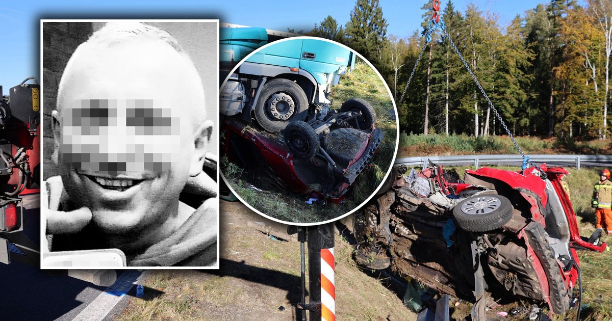 To on zginął w zmiażdżonym aucie nauki jazdy. Cała okolica płacze po "Zygusiu"