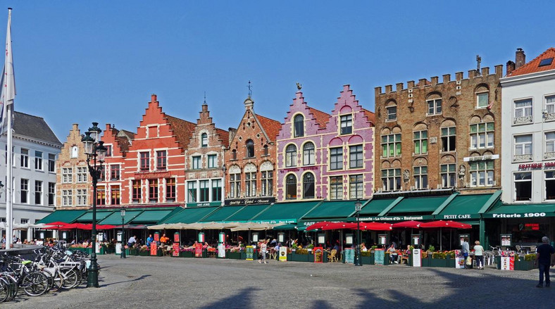 Grote markt, Belgia- Bruggia 