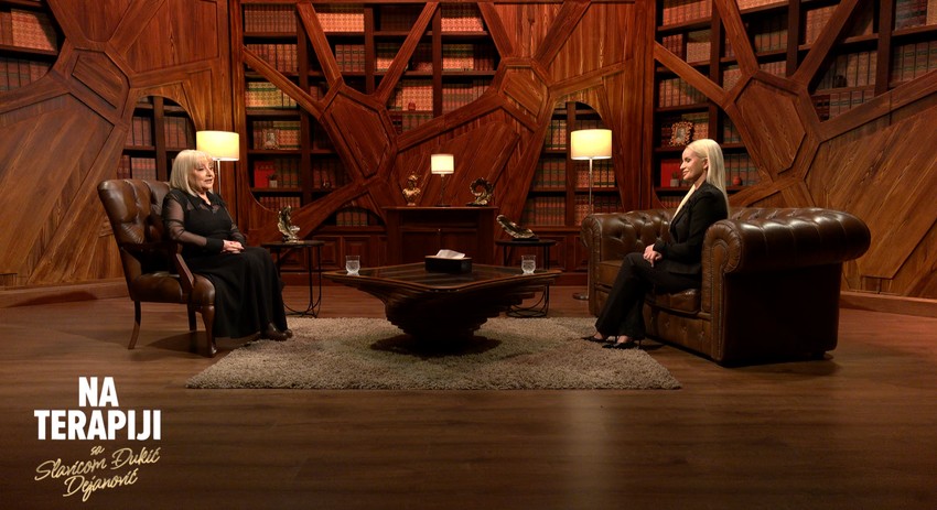 Aleksandra Stojković Džidža, emisija "Na terapiji sa Slavicom Đukić Dejanović"