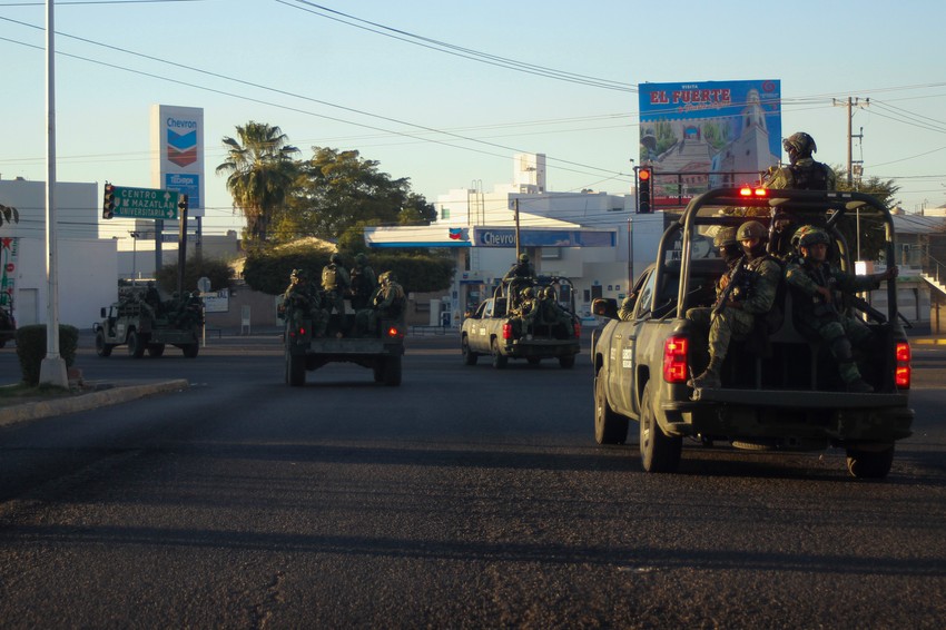 Meksička policija tokom hapšenja El Čapovog sina