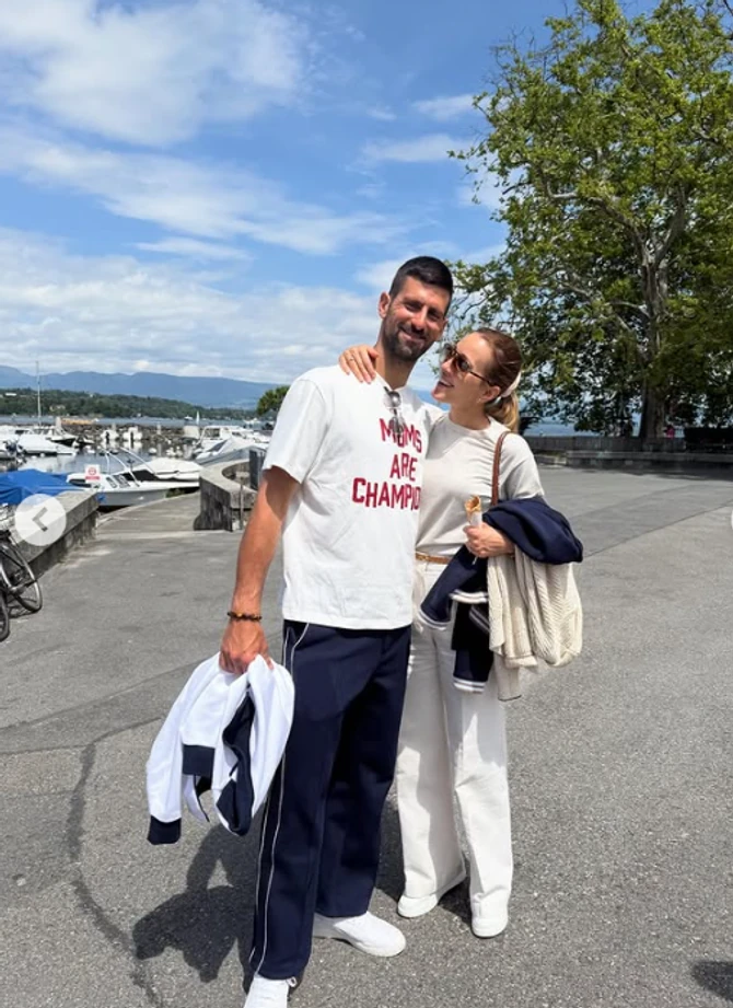 Novak i Jelena Đoković