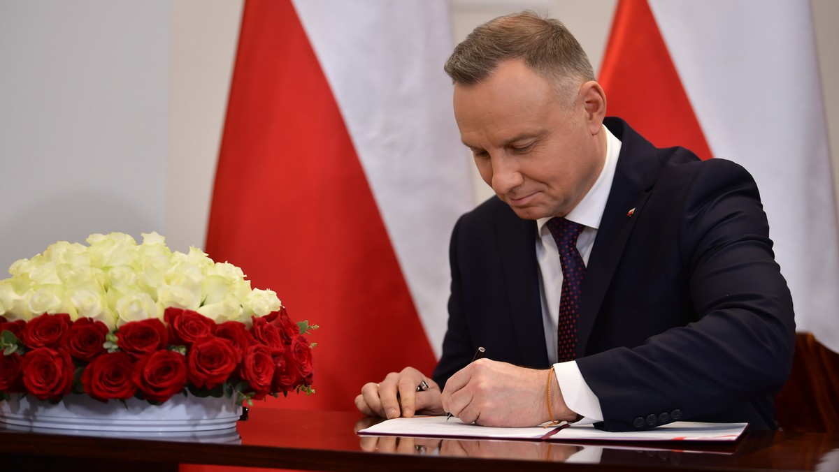 Andrzej Duda podpisał "lex Kaczyński". Chodzi o kodeks prawa postępowania cywilnego