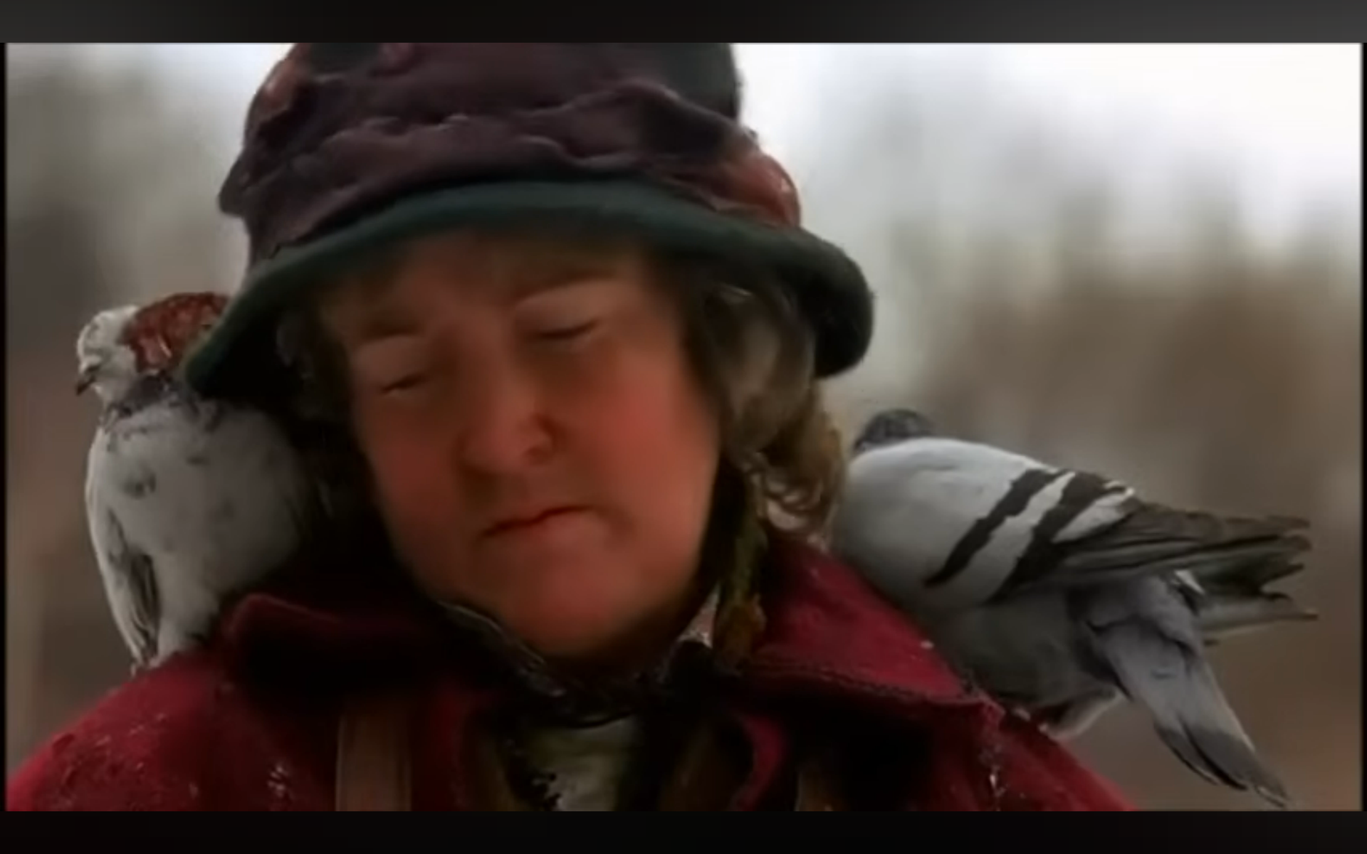 Brenda Fricker vo filme Sám doma 2: Stratený v New Yorku. 