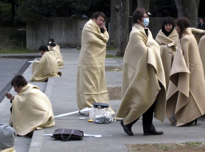 Chaos w Japonii po trzęsieniu ziemi i tsunami