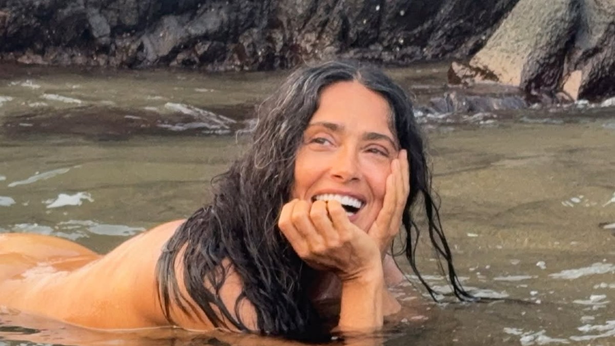 Salma Hajek pozirala skroz obnažena