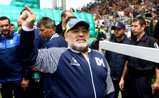 Diego Maradona odchodzi z Gimnasii La Plata. W geście solidarności