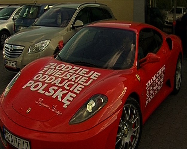 Oklejone ferrari