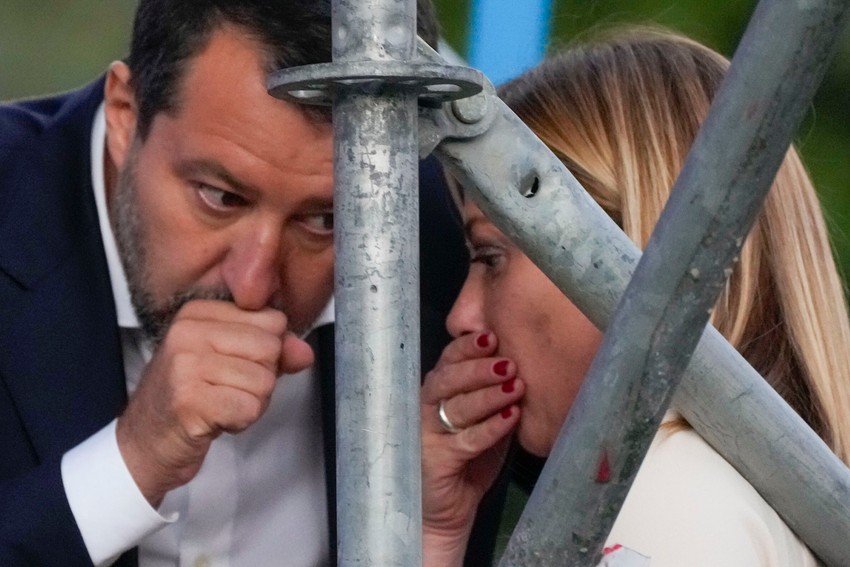 Mateo Salvini i Đorđa Meloni