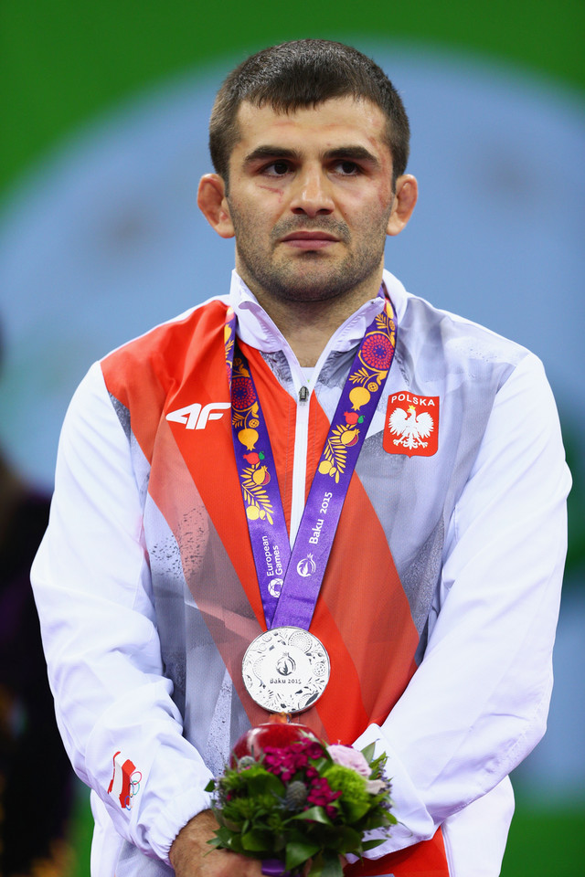 Magomedmurad Gadżijew (srebrny medal) - zapasy w st. wolnym, kat. 70 kg