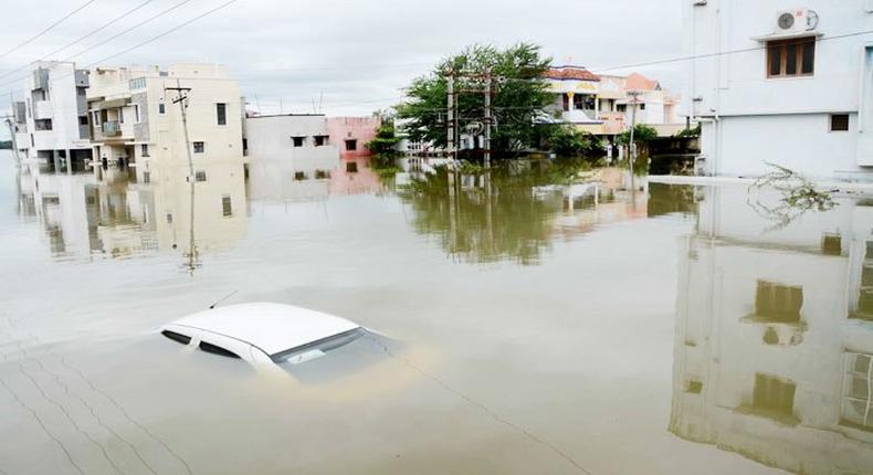 Heavy flooding causes chaos in southern India state