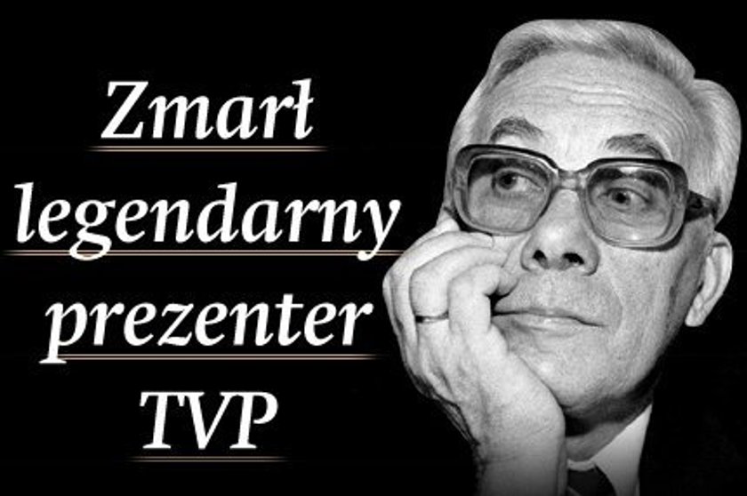 Zmarł legendarny prezenter TVP