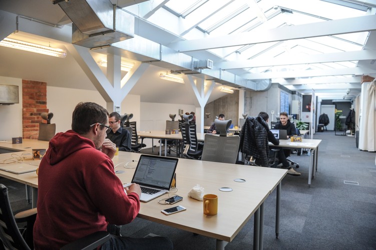 Dotychczas z googlowskimi campusami związek miało ponad 70 tysięcy przedsiębiorców. <br><br>fot. (zuz) PAP/Marcin Obara