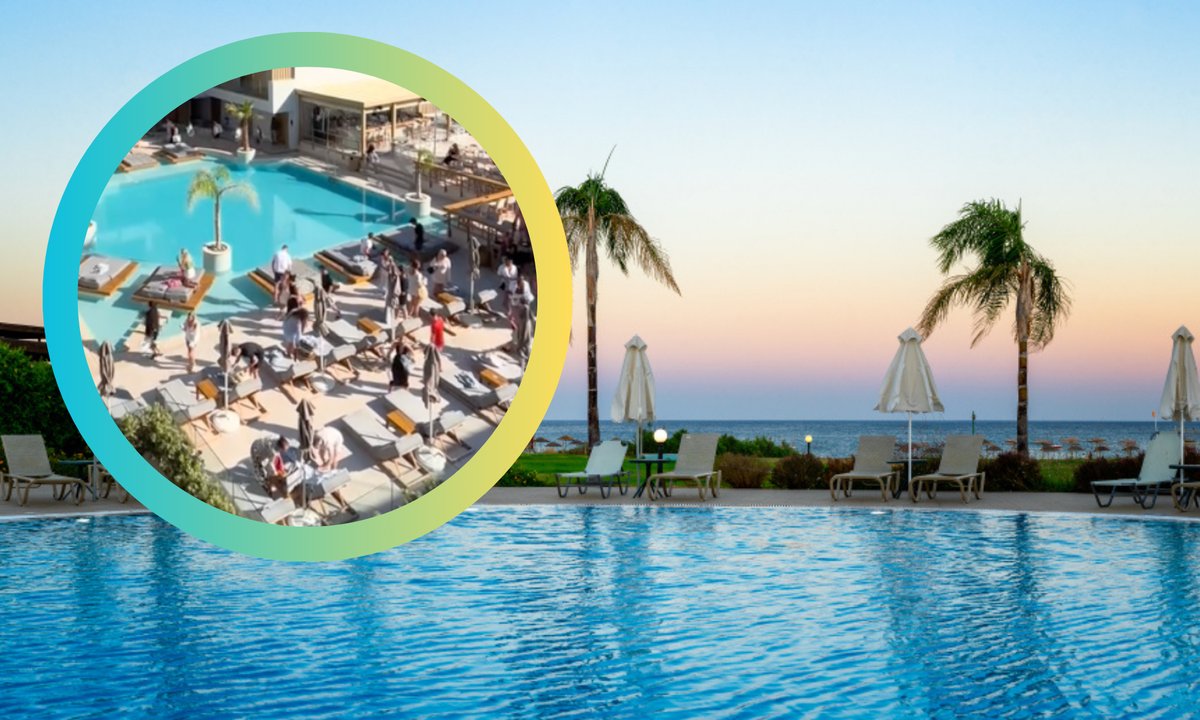 Wpadają i w minutę rezerwują wszystkie miejsca! Nagranie z hotelu w Grecji hitem TikToka