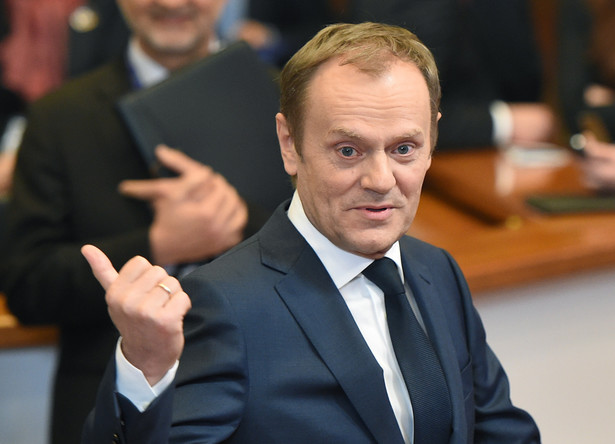 Przewodniczący Rady Europejskiej Donald Tusk, PAP/Radek Pietruszka