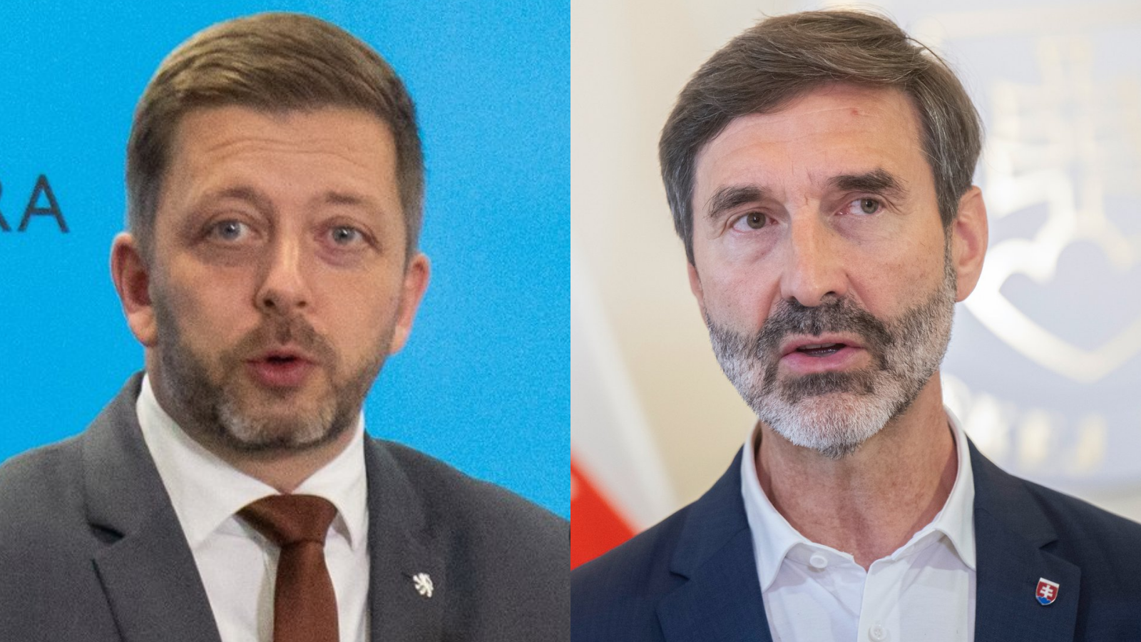 Český minister vnútra Vít Rakušan a minister zahraničných vecí a európskych záležitostí SR Juraj Blanár.