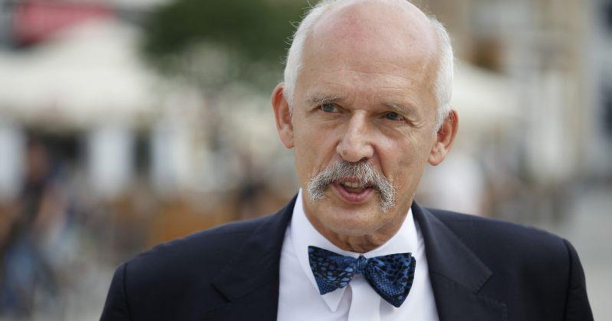 Tajemniczy wypadek Korwin-Mikkego. Polityk sam dźgnął się nożem?