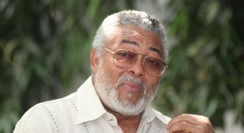 Former President Jerry John Rawlings