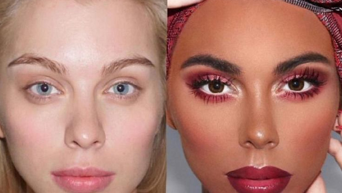 Jeden z makijażystów wywołał skandal, zamieszczając w mediach społecznościowych zdjęcie białej modelki, którą z pomocą makijażu zamienił w czarnoskórą. Ta sytuacja wywołała burzę w sieci!