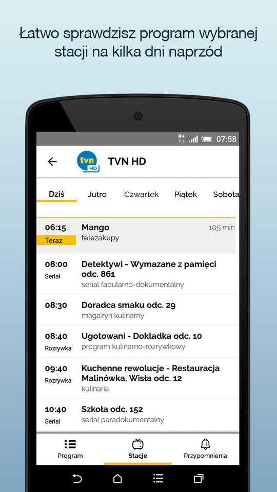 Nowa aplikacja Onet Program TV - pobierz już teraz ze sklepów Google Play i AppStore