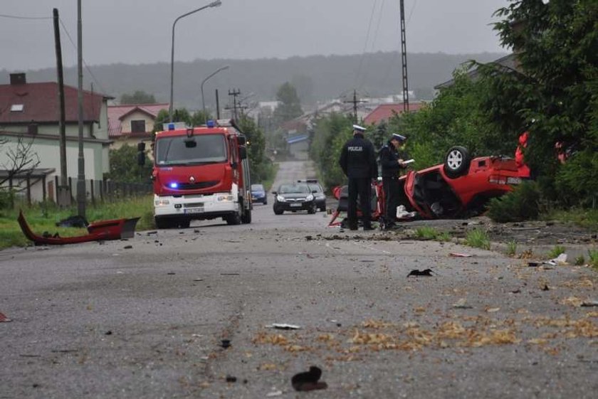 15-latek bez prawka zabił człowieka. Straszne zdjęcia