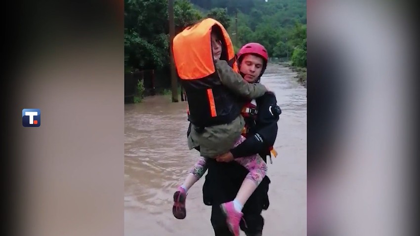 Evakuacija u Jagodini