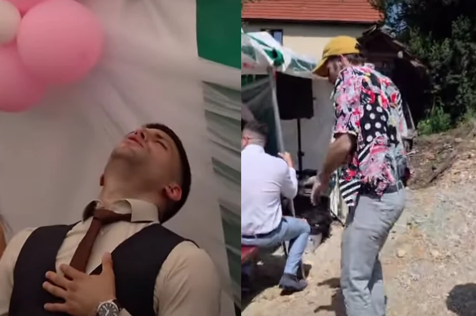 Viralni snimak sa svadbe